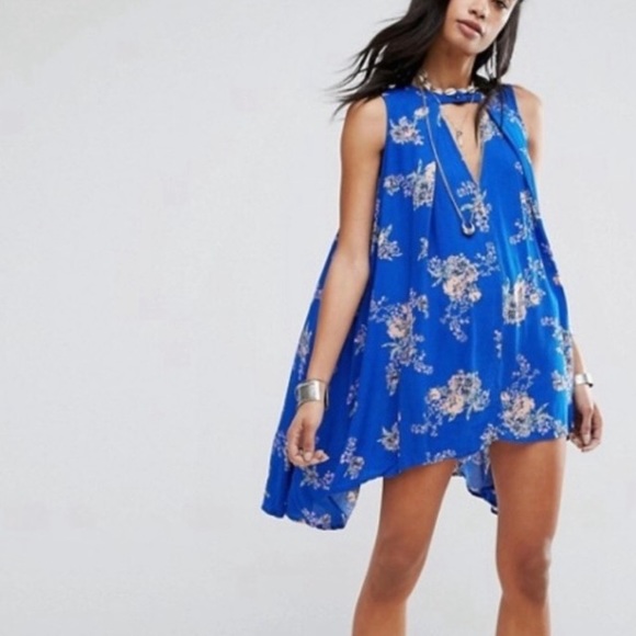 Free People snap out of it tree swing tunic dress size medium - Picture 1 of 5